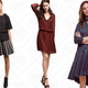 Abby Mini Skirt, $56 | Port Royale Beaded Tunic, $70 | Mariona Shirtdress, $63